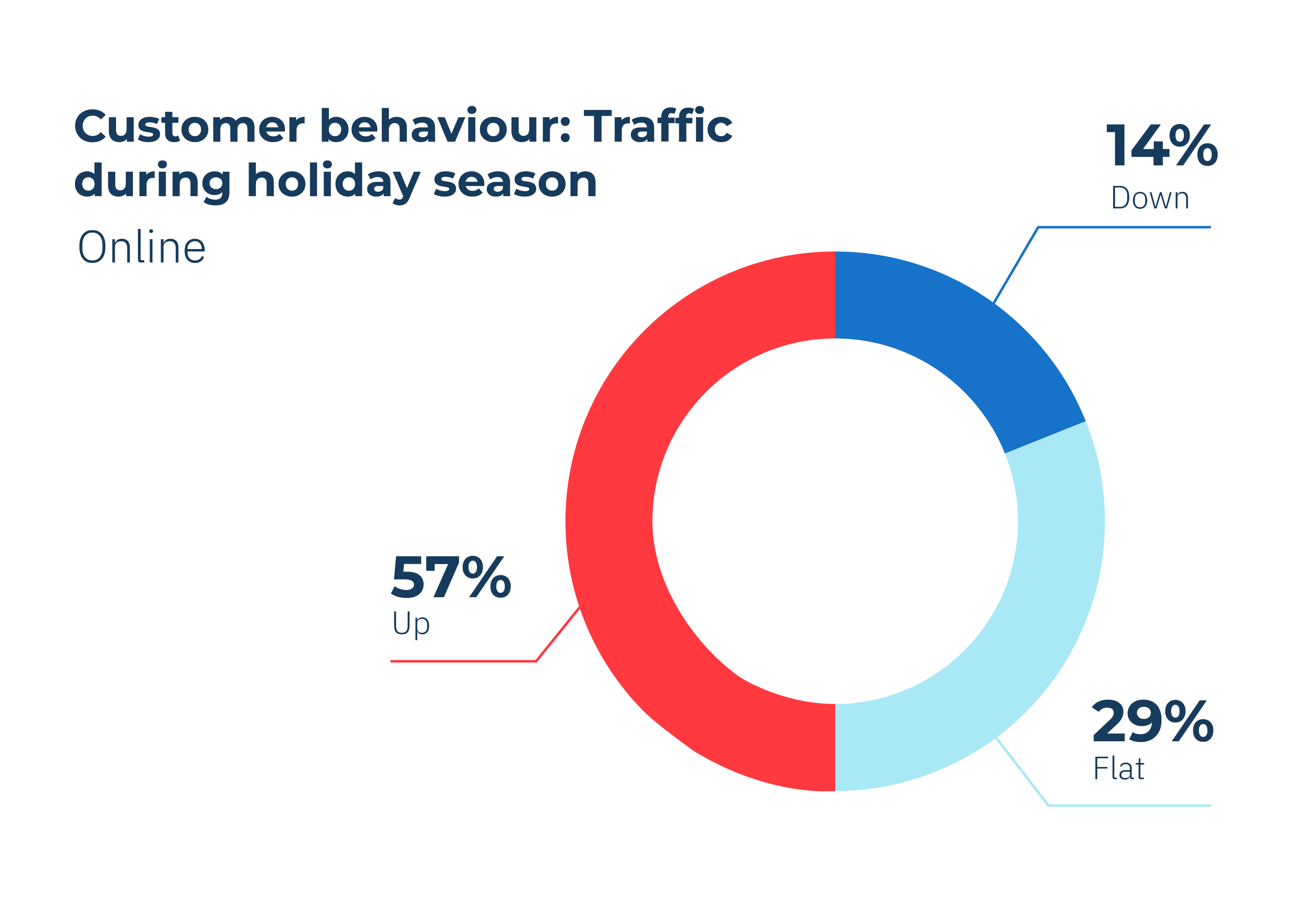 Customer behaviour: Traffic during holiday season